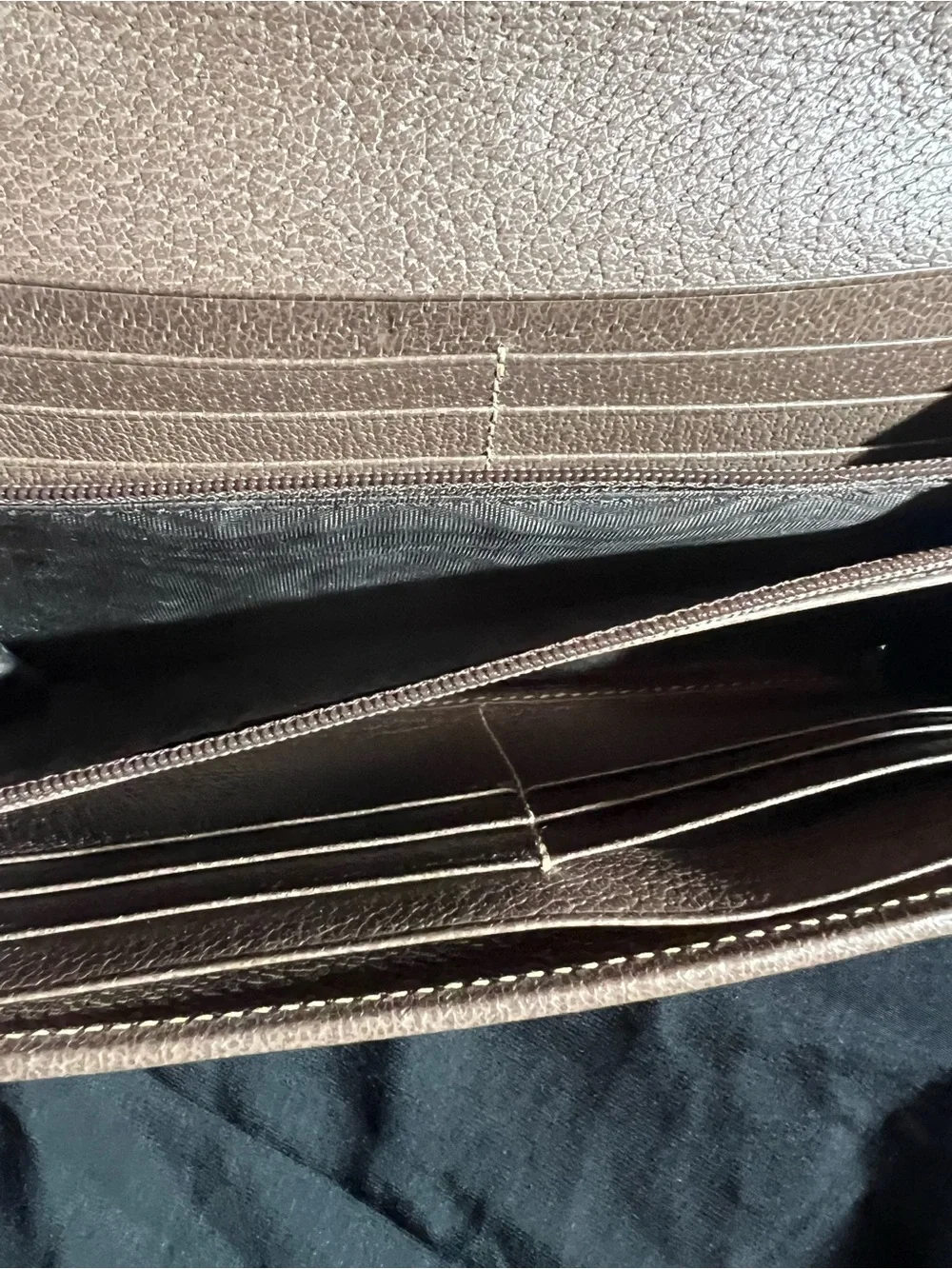 Gucci Beige GG Supreme Crossbody with Green and Red Web and Gold Chain